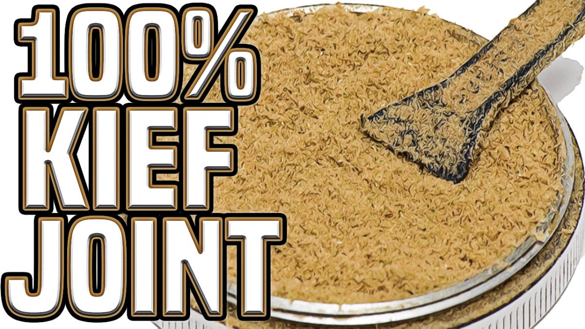 How To Roll A 100% Kief&nbsp;Joint
