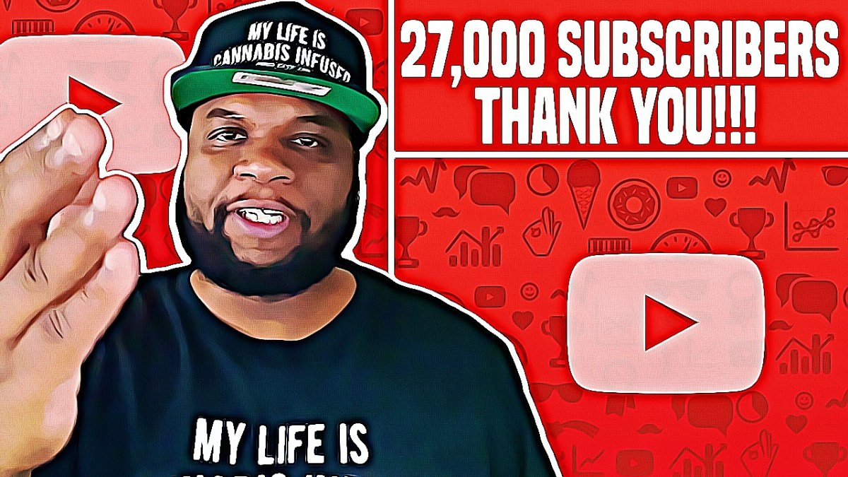 27,000 Subscribers + 1,000,000 Views = Thank&nbsp;You!!!