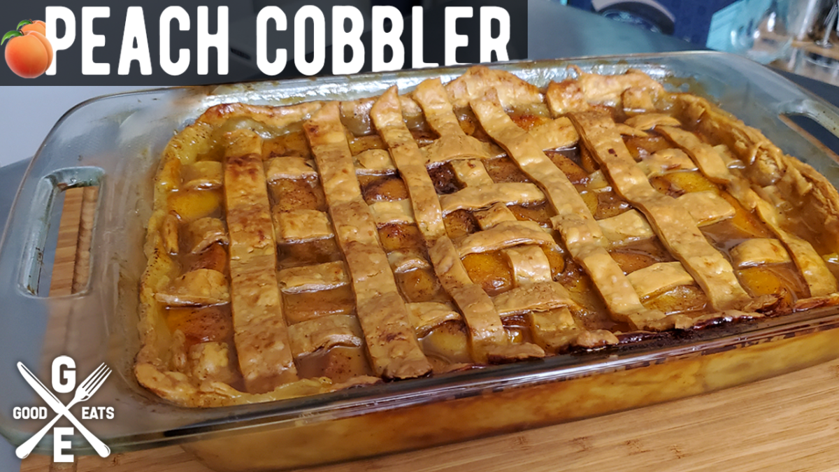How To Make An ELEVATED homemade Peach&nbsp;Cobbler
