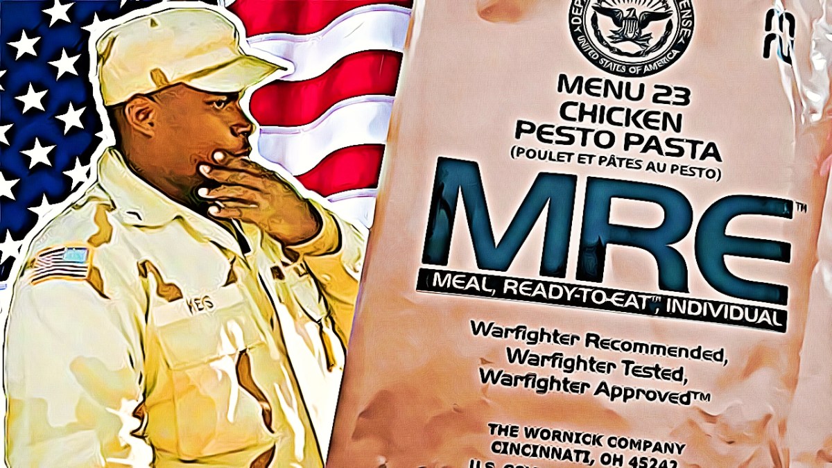 Army Veteran Try MRE’s – Chicken Pesto&nbsp;Pasta