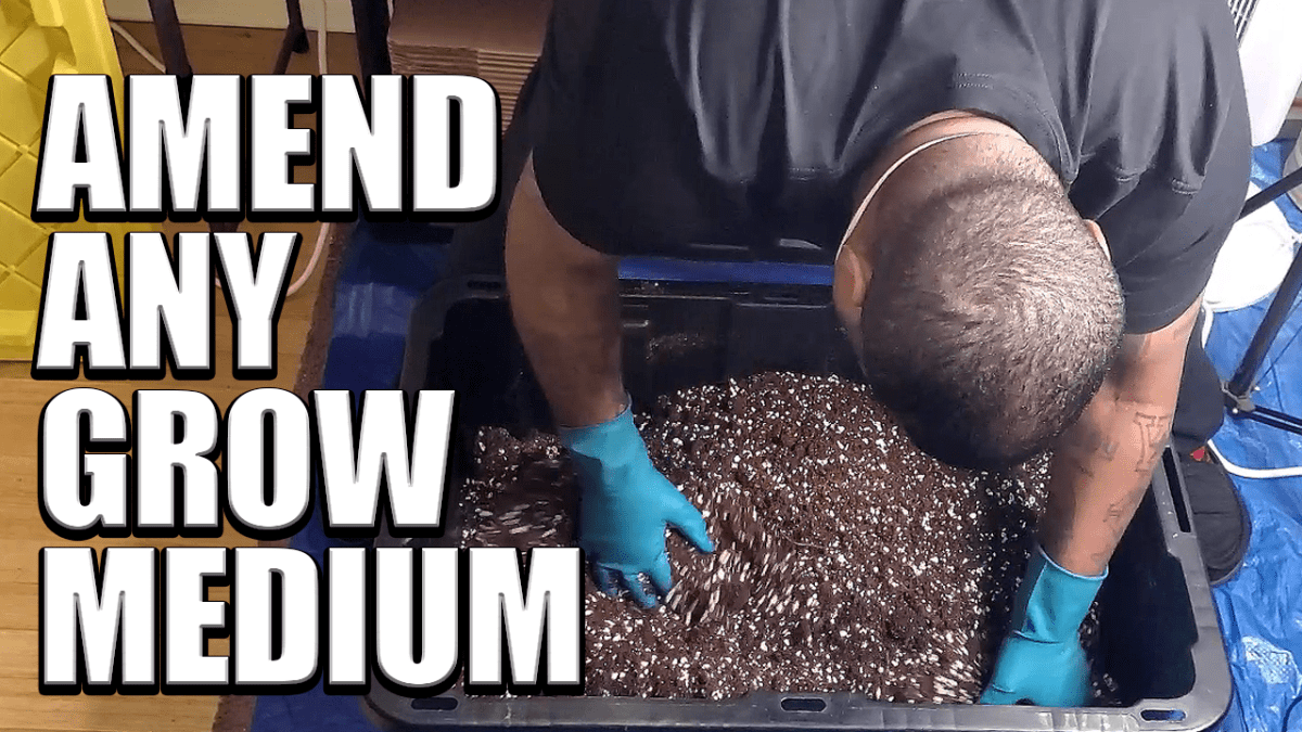 How To Amend Soil, Coco Coir, or Any Grow Medium – The Infinity Grow: S1&nbsp;EP2