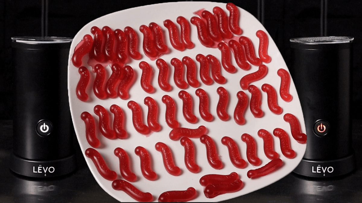 How To Make Gummy Worms with the NEW LEVO Gummy Candy&nbsp;Mixer